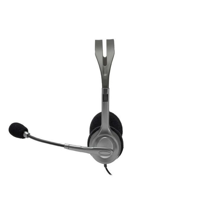 LOGITECH - Casque filaire Stéréo - H110 - Gris