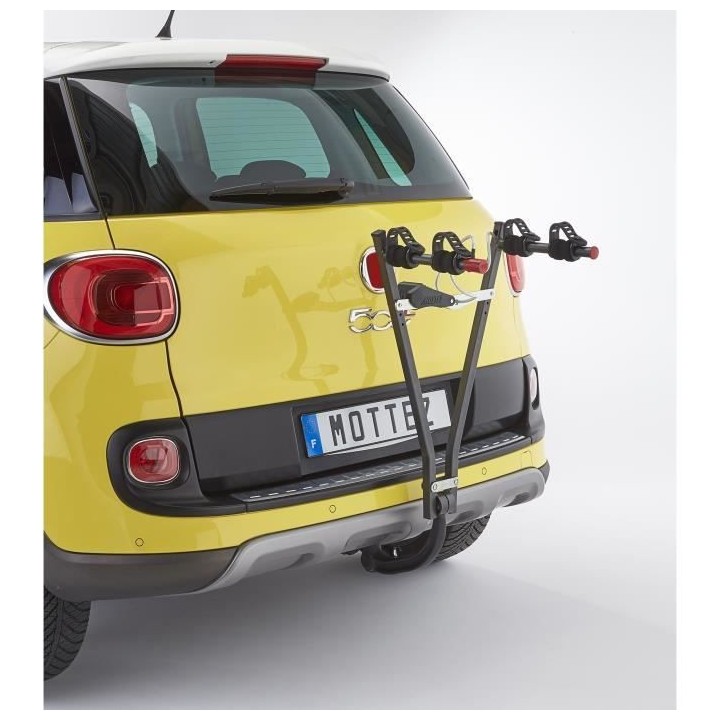 MOTTEZ Porte vélo attelage suspendu 2 vélos avec antivol