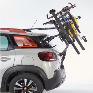 MOTTEZ Porte-vélos sur Hayon a Fixation sur Barres de toit ou barre R