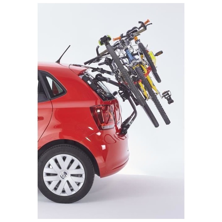 MOTTEZ Porte-vélos sur Hayon a Fixation sur Barres de toit ou barre R