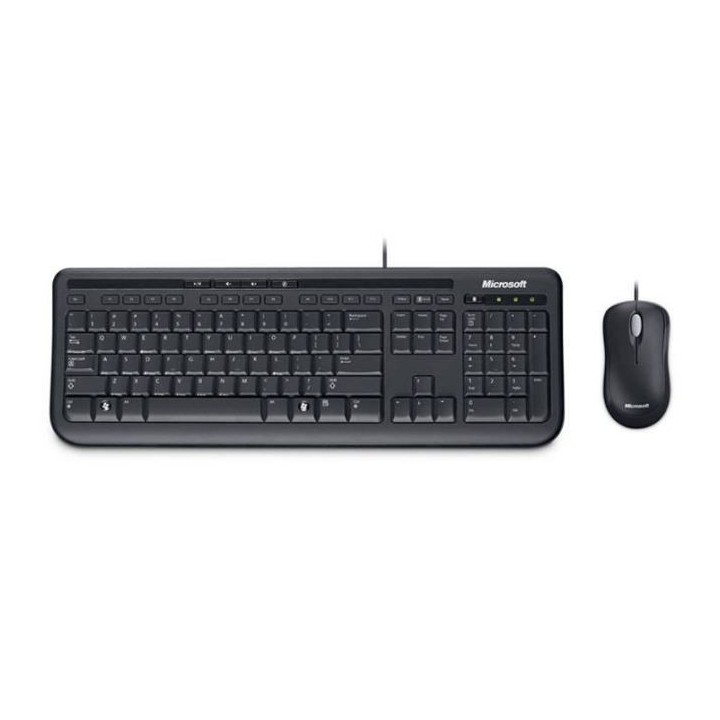 MICROSOFT Wired Desktop 600 - Ensemble clavier et souris - Filaire USB