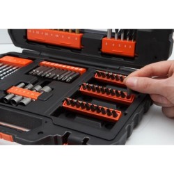 Coffret Vissage Perçage (76 Accessoires) BLACK+DECKER - A7231-XJ