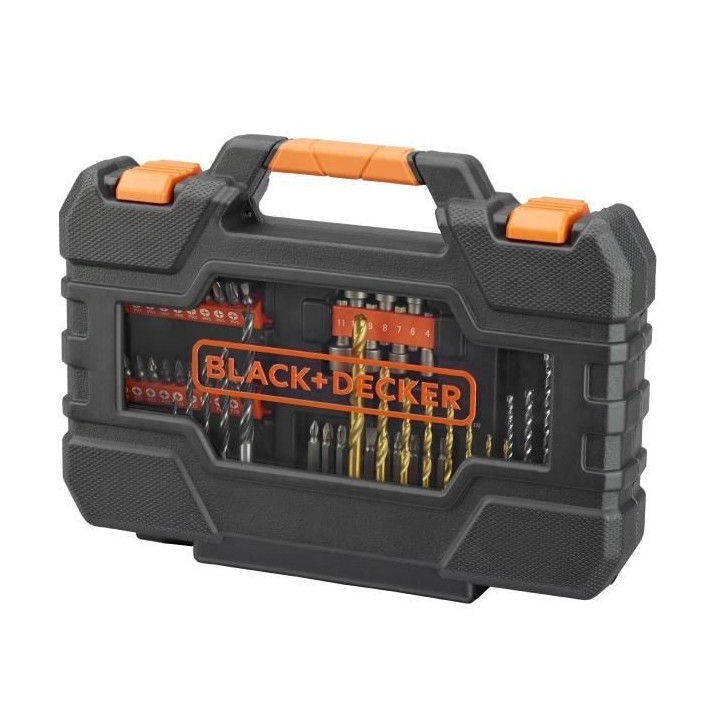 Coffret Vissage Perçage (76 Accessoires) BLACK+DECKER - A7231-XJ