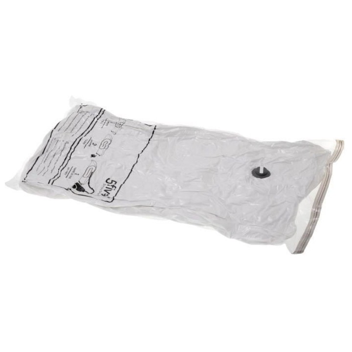 FIVE Lot de 5 Sacs de rangement sous vide Air Flat