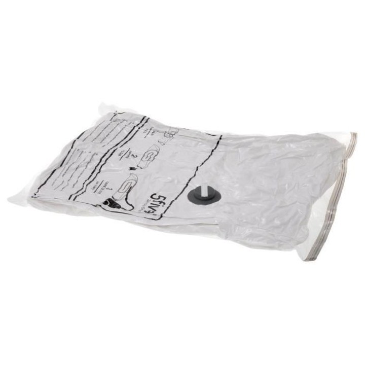 FIVE Lot de 5 Sacs de rangement sous vide Air Flat