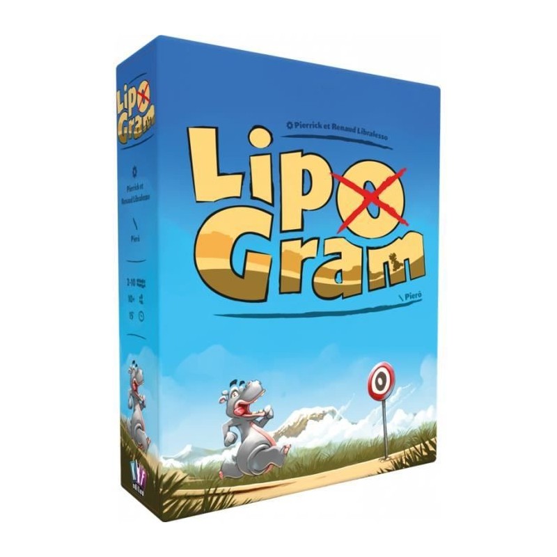 Lipogram - Asmodee - Jeu de société