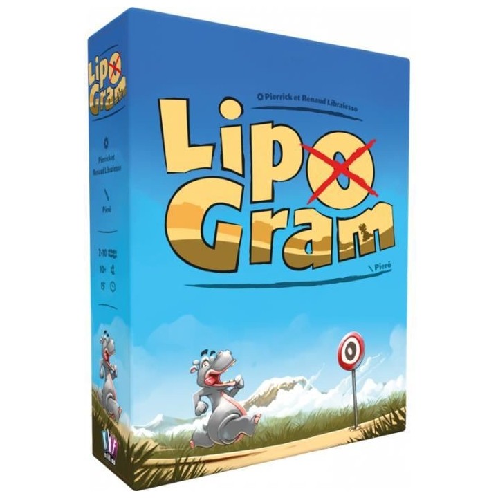 Lipogram - Asmodee - Jeu de société