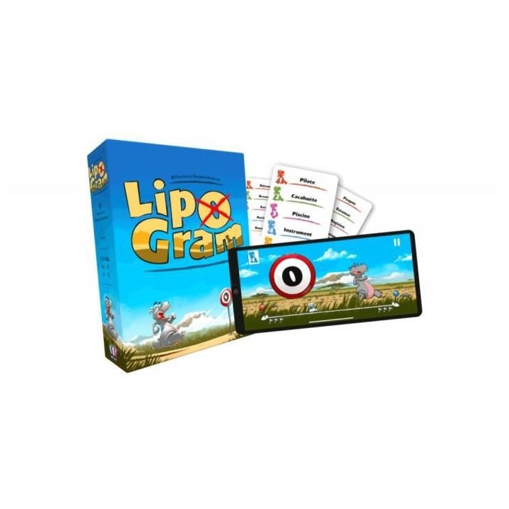 Lipogram - Asmodee - Jeu de société