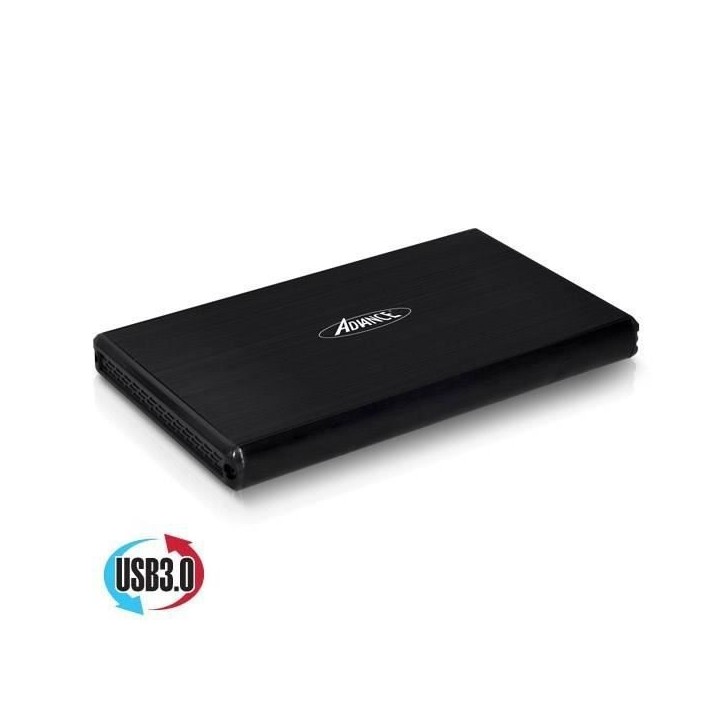 Boîtier Disque Dur externe Advance Steeldisk USB3.0 - Pour disque dur