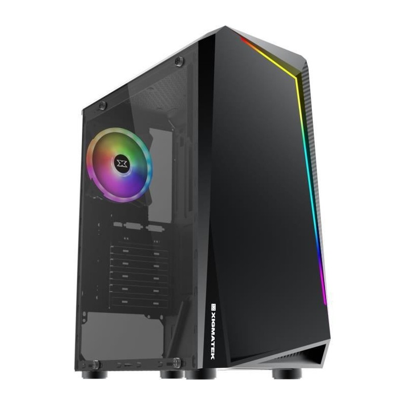 XIGMATEK Vortex (RGB) Noir - Boitier sans alimentation - Moyen tour - Format ATX