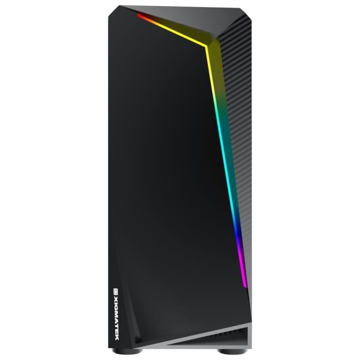 XIGMATEK Vortex (RGB) Noir - Boitier sans alimentation - Moyen tour -