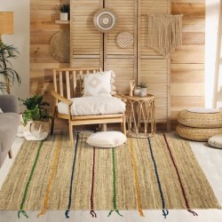 Tapis Jute et Laine -...