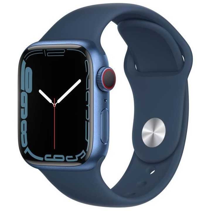Apple Watch Series 7 GPS + Cellular - 41mm - Boîtier Blue Aluminium -