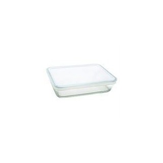 PYREX - 244P000/7043 - Plat rectangulaire avec couvercle - 27cm * 22 c