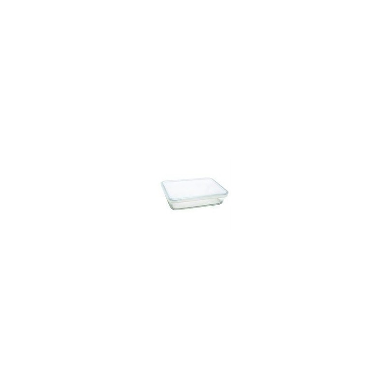 PYREX - 244P000/7043 - Plat rectangulaire avec couvercle - 27cm * 22 cm - Pyrex Cook & Freeze