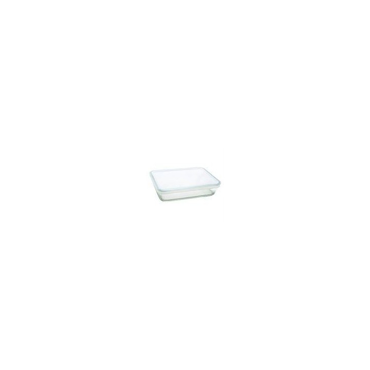 PYREX - 244P000/7043 - Plat rectangulaire avec couvercle - 27cm * 22 c