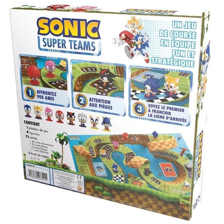 Sonic Super Teams - Asmodee - Jeu de société