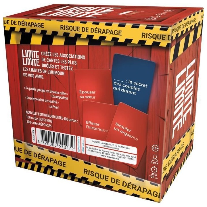 Limite Limite (Refresh) - Asmodee - Jeu de société
