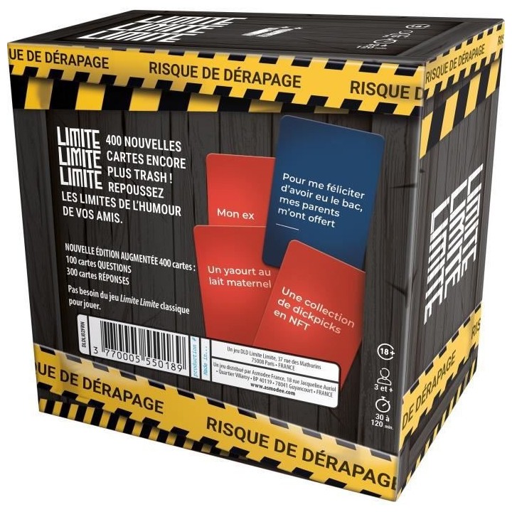 Limite Limite Limite (Refresh) - Asmodee - Jeu de société