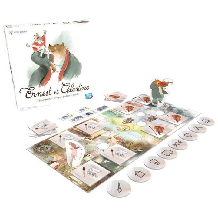 Ernest & Célestine - Asmodee - Jeu de société