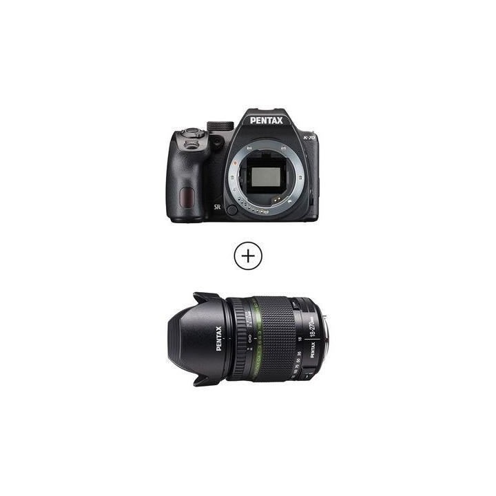 PENTAX 1624201 - Kit K70 Appareil Photo Reflex + Objectif 18-270mm f/