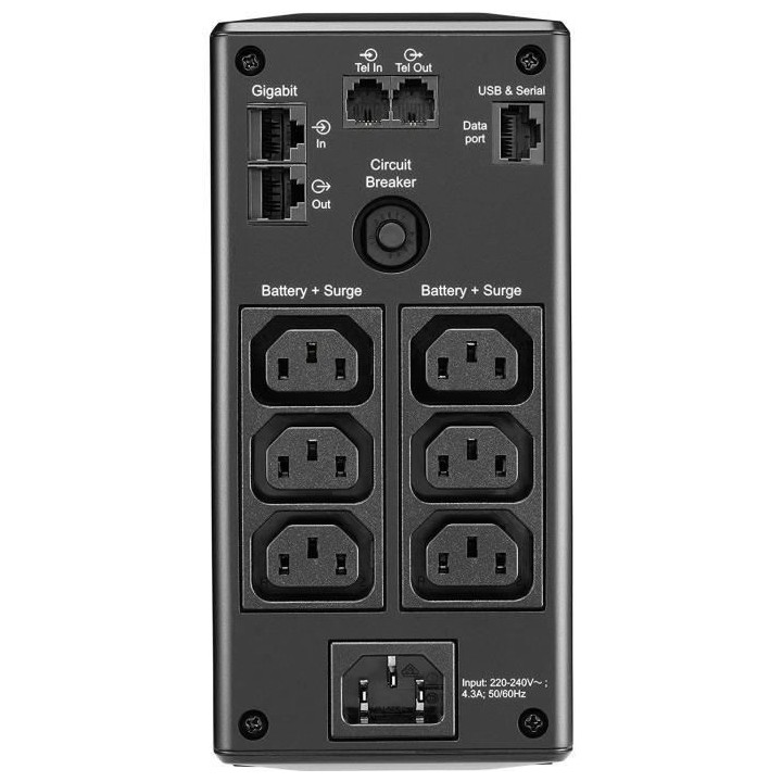 APC - APC Back-UPS Pro BR650MI - Onduleur - 650VA