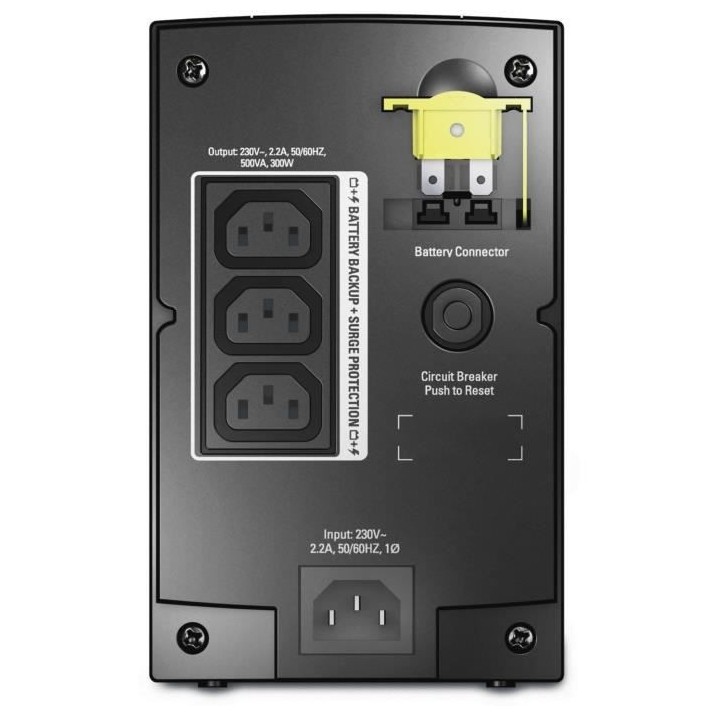 Onduleur - APC - Back-UPS 500CI - 500 VA