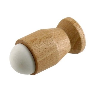 Lot de 2 Butoirs de mur a visser - Ø 28 x 60 mm