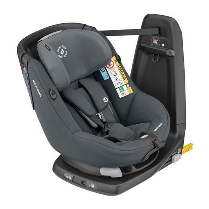 Siege auto MAXI COSI AxissFix, Group 0+/1, Isofix, Pivotant, i-Size, Authentic Graphite