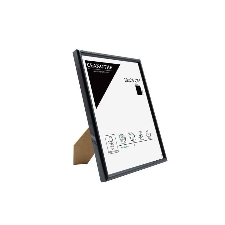 CEANOTHE Cadre photo Expo noir 18x24 cm - Ceanothe, marque française