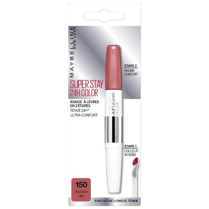 Rouge a levres Superstay 24H MAYBELLINE NEW YORK - Delicious 150