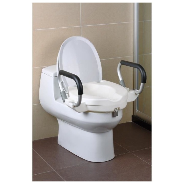 Réhausseur WC AUTONOMIE ET BIEN eTRE TMI 4300 - Avec poignées - Abat