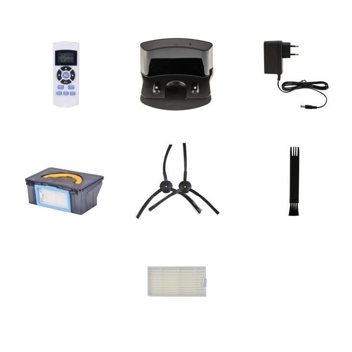 ZACO V3s PRO - Robot Aspirateur - Autonomie 120min - Réservoir 300ml