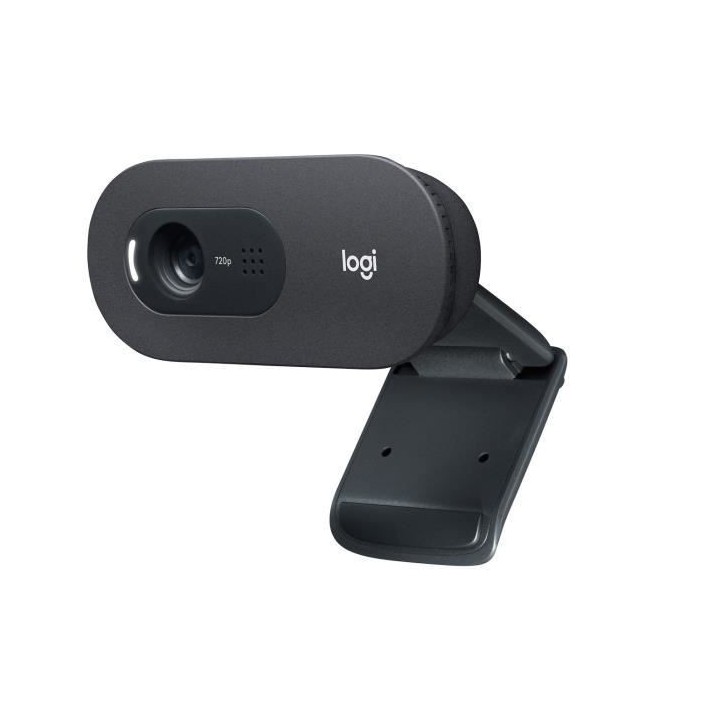 LOGITECH - Webcam HD C505 - USB HD 720p - Microphone Longue Portée -