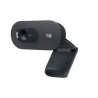 LOGITECH - Webcam HD C505 - USB HD 720p - Microphone Longue Portée - Compatible avec PC ou Mac - Gris Noir