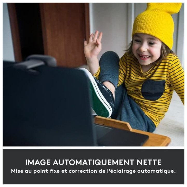 LOGITECH - Webcam HD C505 - USB HD 720p - Microphone Longue Portée -