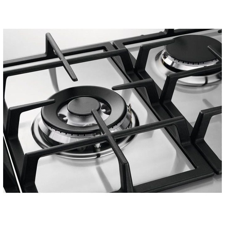 ELECTROLUX KGS7536SX - Table de cuisson gaz encastrable - 5 foyers - L