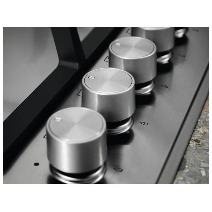 ELECTROLUX KGS7536SX - Table de cuisson gaz encastrable - 5 foyers - L