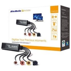 AVERMEDIA DVD EZMAKER 7 C039BH Boîtier d'acquisition Vidéo SD pour numériser VHS