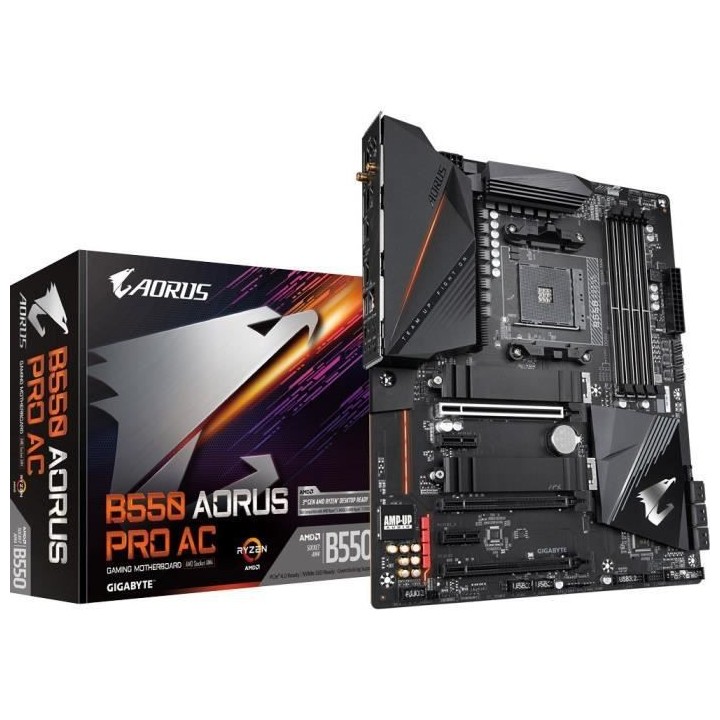 Carte mere Gigabyte B550 AORUS PRO AC