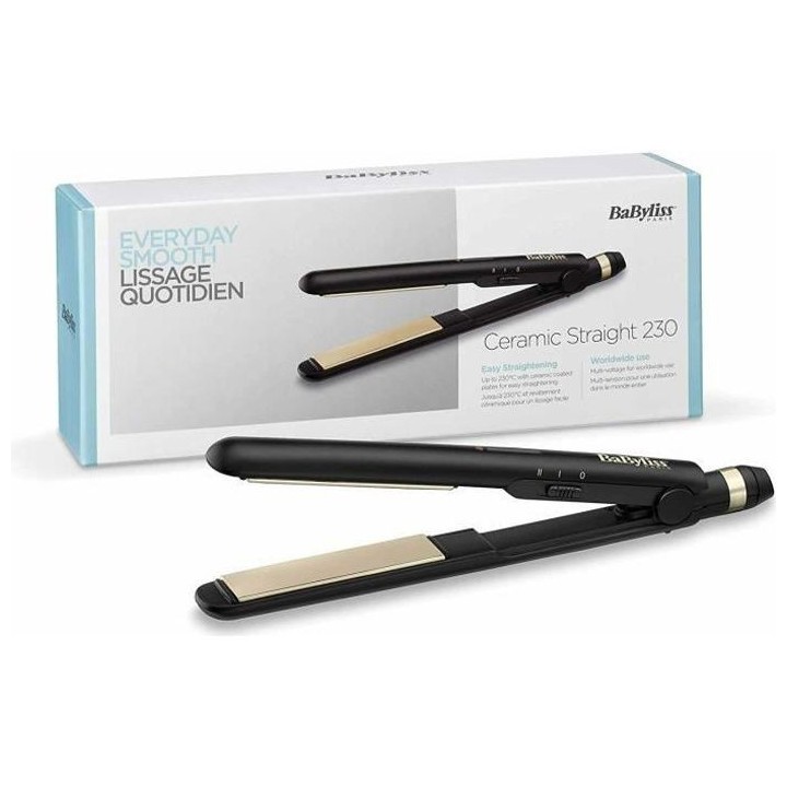 BaByliss ST089E - Lisseur BaByliss - 2 réglages de température - Jus