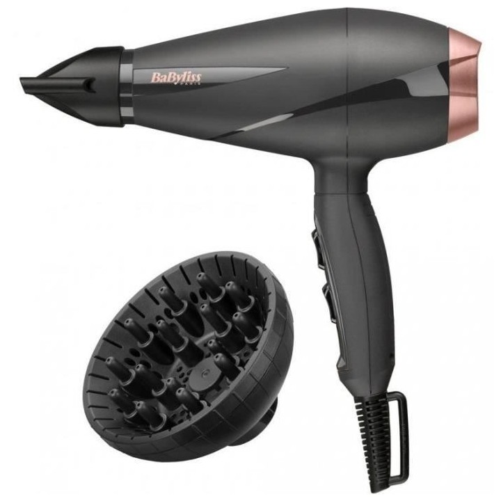 BABYLISS 6709DE - Seche-cheveux Smooth Pro 2100W - 2 températures/2 v
