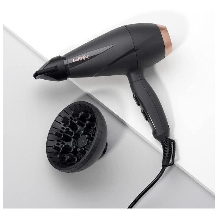 BABYLISS 6709DE - Seche-cheveux Smooth Pro 2100W - 2 températures/2 v