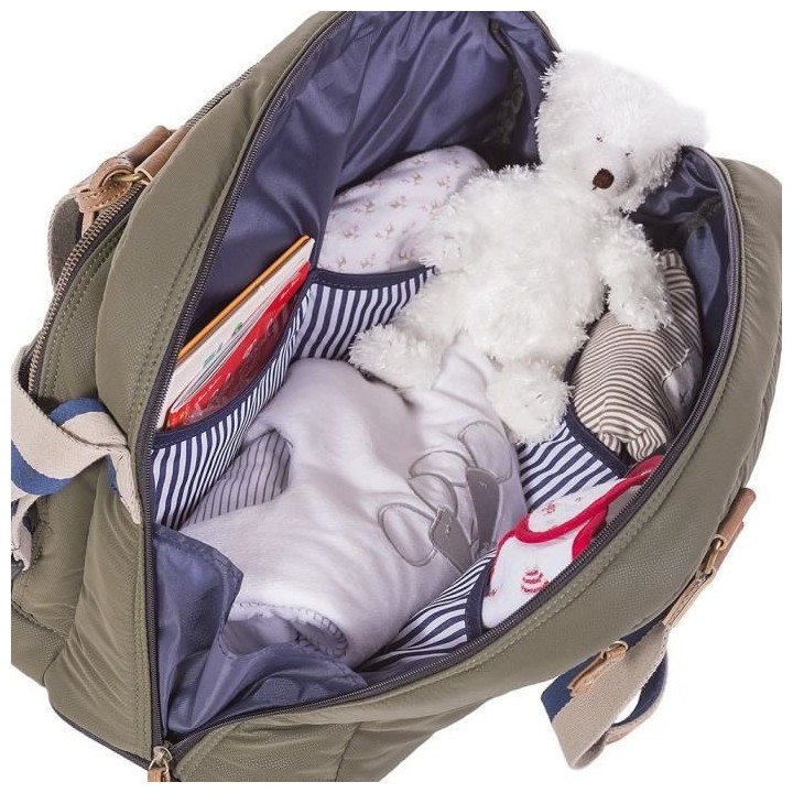 BABY ON BOARD Sac a langer EASY LIFE kaki