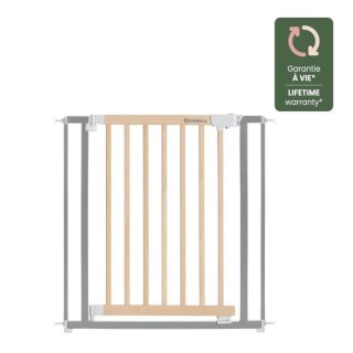 Badabulle Barriere de Sécurité Safe & Protect Bois Métal (73-81,5 c
