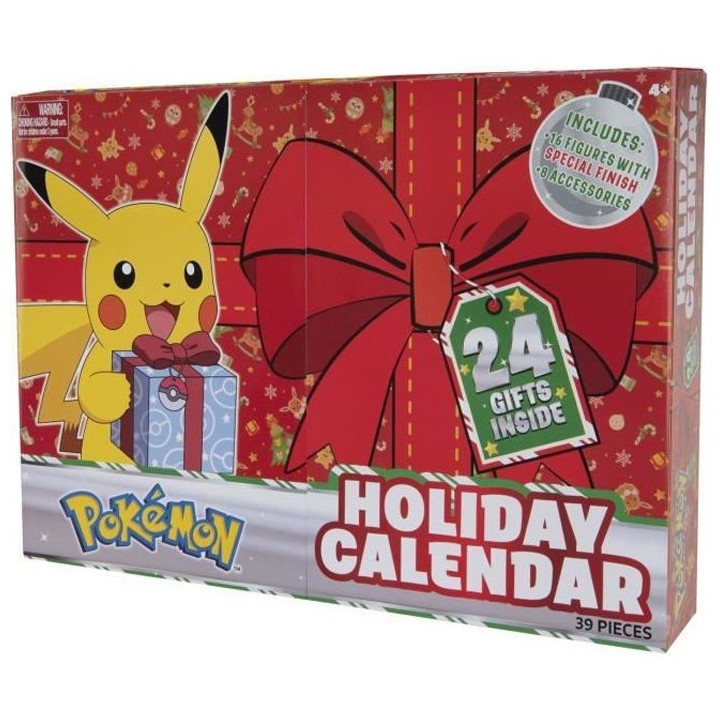 POKEMON Calendrier de l'Avent - 39 pieces