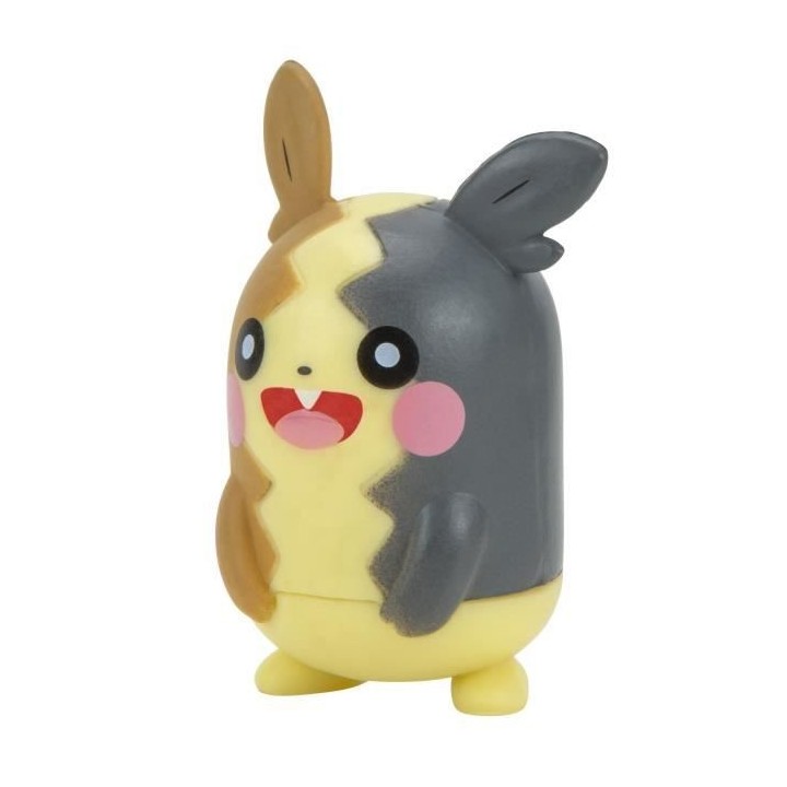 8 Figurines Battle Pokémon BANDAI Pikachu, Evoli, Moumouton, Farfuret