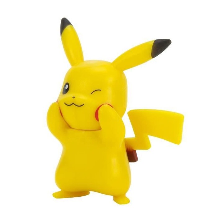 8 Figurines Battle Pokémon BANDAI Pikachu, Evoli, Moumouton, Farfuret