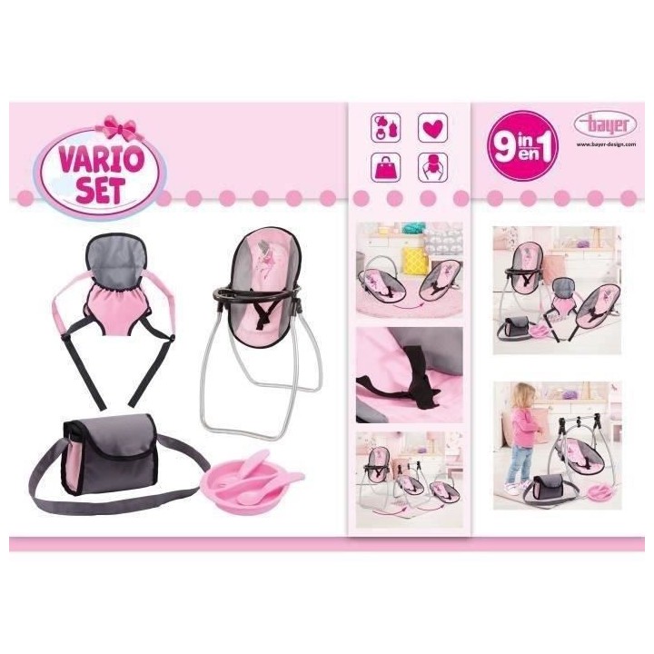BAYER DESIGN - Set Vario pour poupées