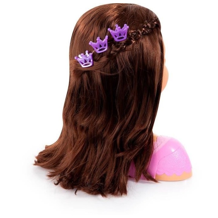 Tete a coiffer BAYER DESIGN - Charlene - Super Model brune avec maquil